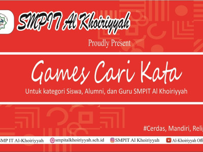 Games Cari Kata SMPIT Al-Khoiriyyah